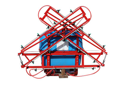 Pesticide boom sprayer